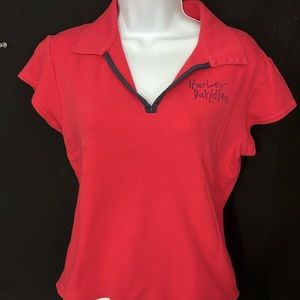 Vintage Harley Davidson Short Sleeve Top